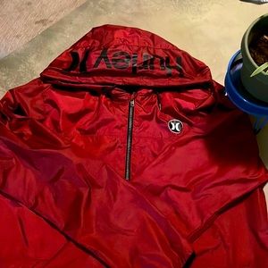 Hurley rain windbreaker XL